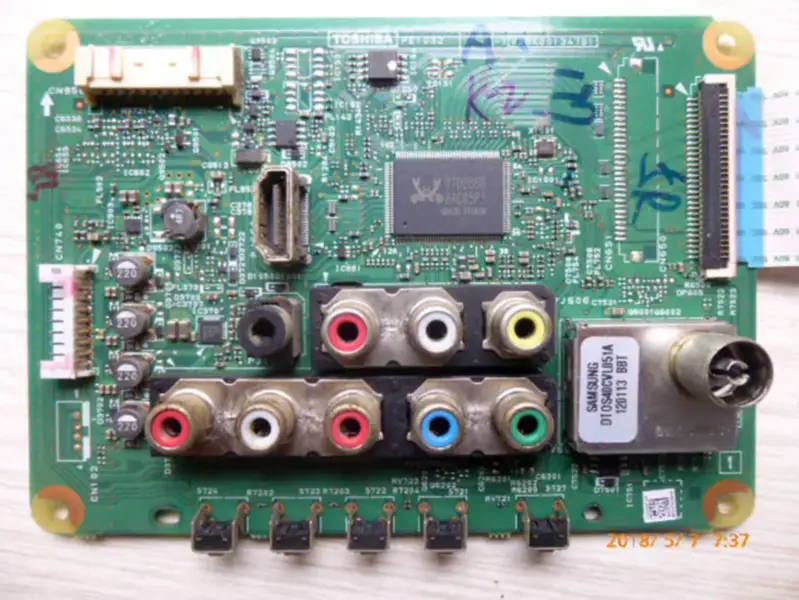 Toshiba 32A150C PE1032 V28A001347B1 LTA320AP05 Board