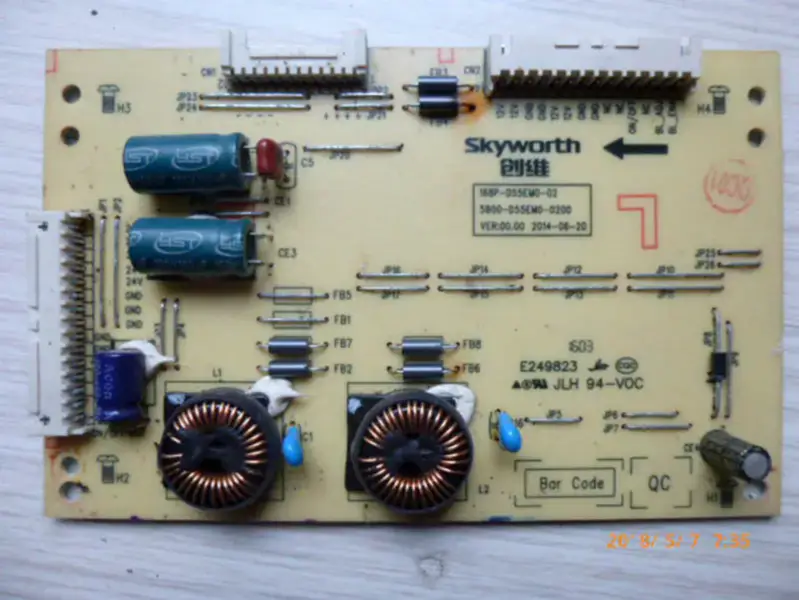Skyworth 55E386E 5800-D55EM0-0200 168P-D55EM0-02 INVERTER Board