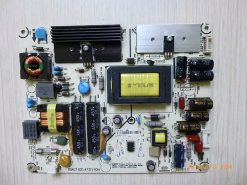 Hisense LED39K311N RSAG7.820.4737 Power Supply Board
