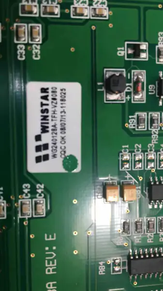 WG240128A-TFH-VZ#080 240128A REV:E LCD-Platine