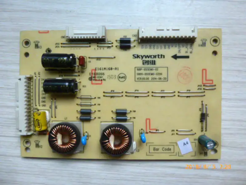 Skyworth 55E510E 168P-D55EM0-02 5800-D55EM0-0200 INVERTER Board
