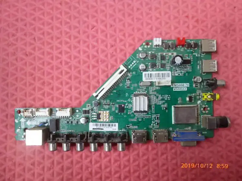 Changhong Oboni LED48V3i T.MS880.78 MS880AX Board with LCD CN48CM872