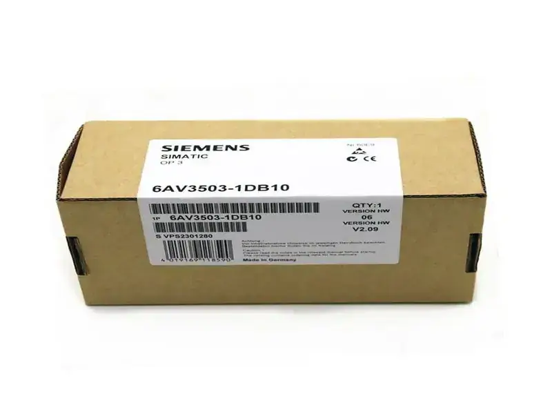 Siemens 6AV3503-1DB10 Touchpanel