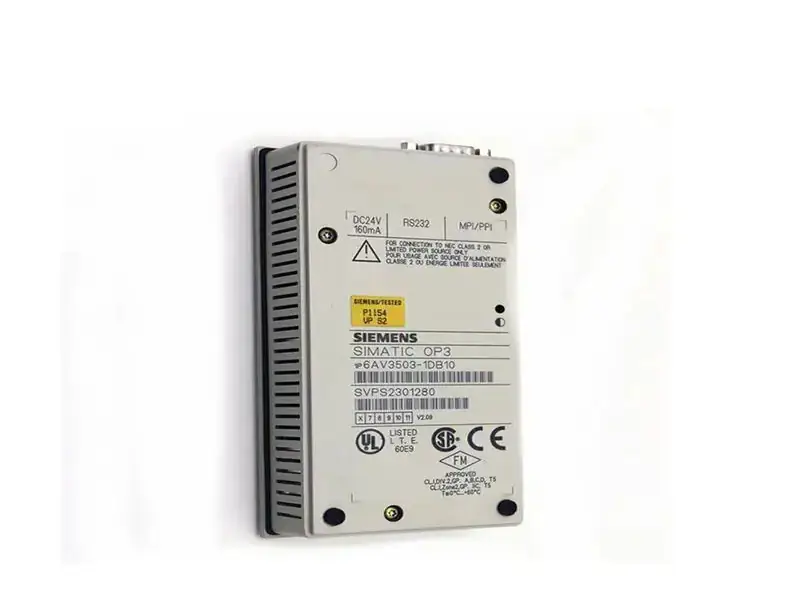 Siemens 6AV3503-1DB10 Touch Panel