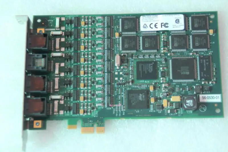 Dialogic Corp 885E-DIVAA Diva Analog-8 PCIE Voice Card