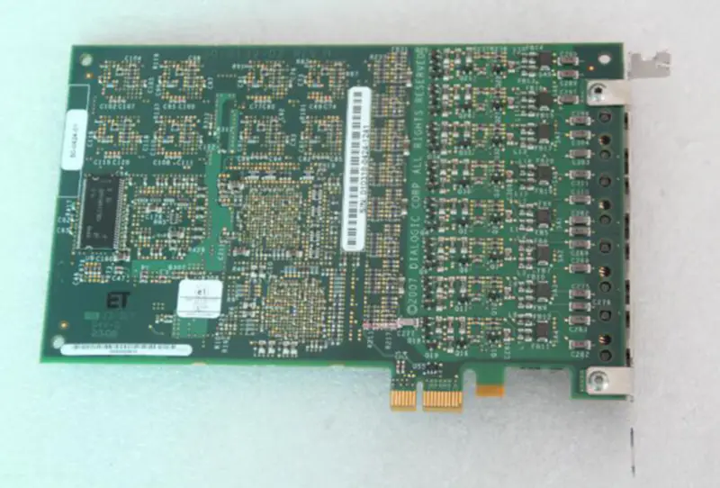 Dialogic Corp 885E-DIVAA Diva Analog-8 PCIE Sprachkarte