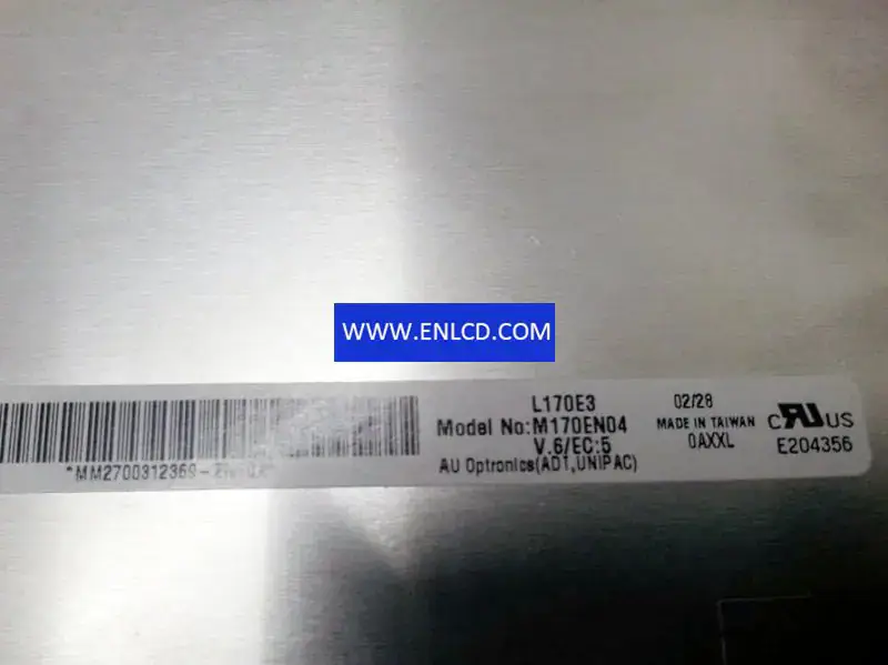 AUO L170E3 EC-5 LCD面板替換