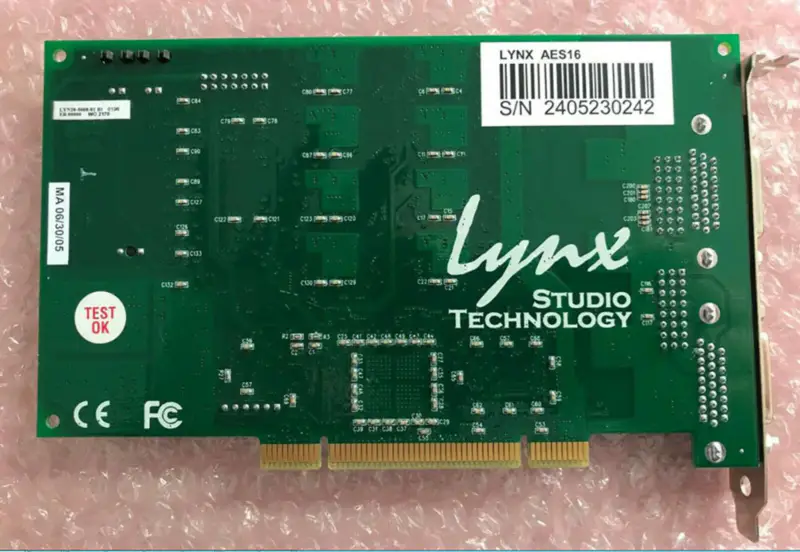 Lynx AES16 8-channel AES/EBU PCI Audiointerface A/D/A 192kHz
