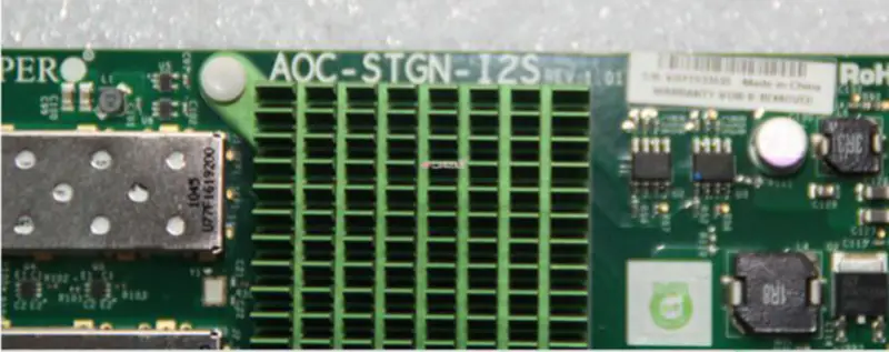 Intel E10G42BTDA SUPER DUAL Port 10GB Ethernet Adapter AOC-STGN-I2S 工業主機板