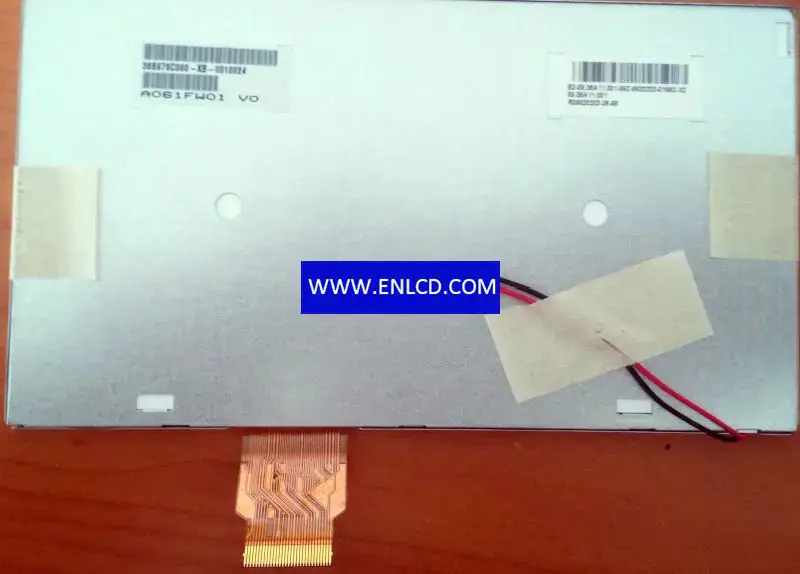 AUO A061FW01 V0 LCD面板汽車顯示器