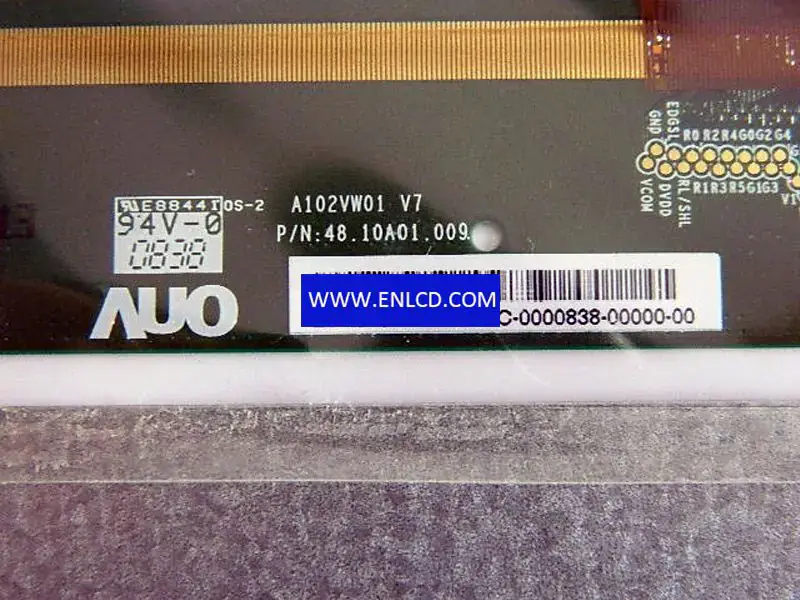 AUO A102VW01 V7 LCD面板