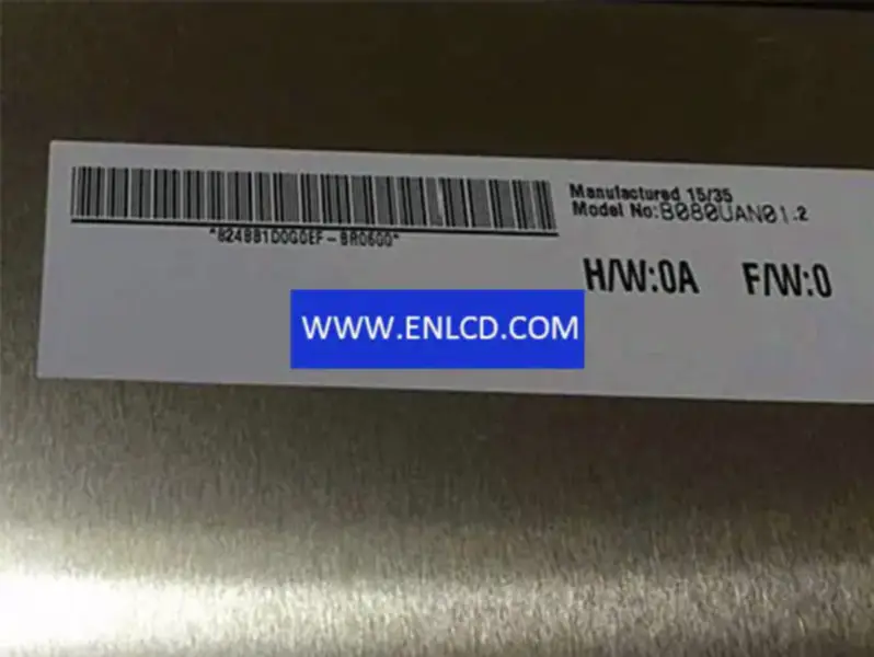 AUO B080UAN01.2 LCD panel for Touchscreen