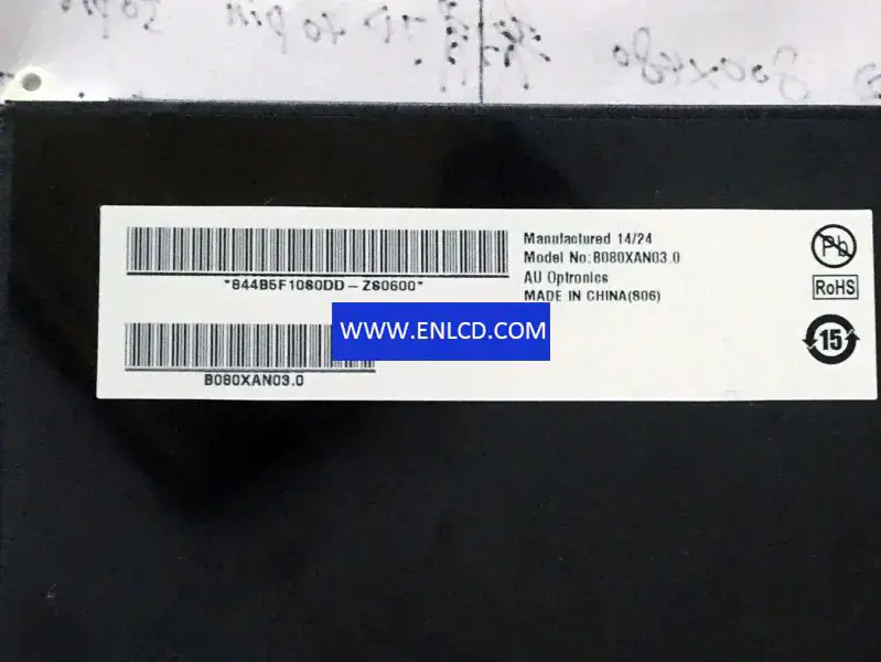 AUO B080XAN03.0 LCD panel