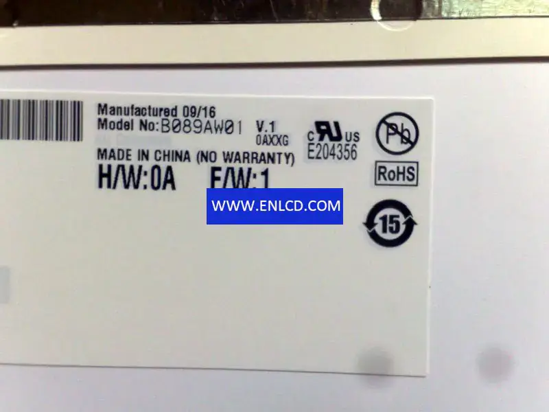 AUO B089AW01 V1 LCD panel for Netbook PC