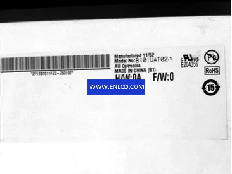 AUO B101UAT02.1 LCD panel replacement