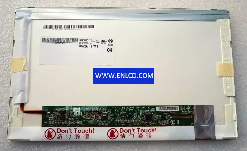 AUO B116AW02 V0 LCD panel for Netbook PC