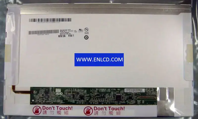 AUO B116AW02 V0 LCD panel for Netbook PC