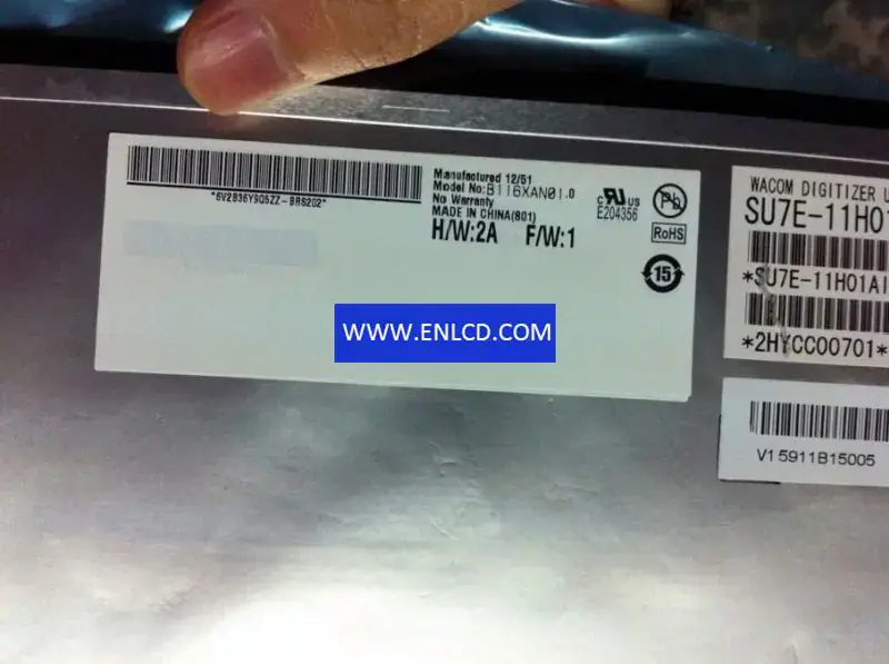 AUO B116XAN01.0 LCD panel