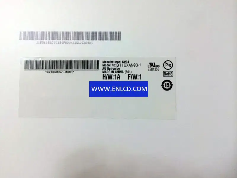 AUO B116XAN03.1 HW0A LCD panel