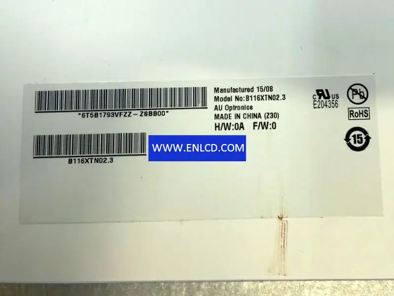 AUO B116XTN02.3 HW2D LCD panel