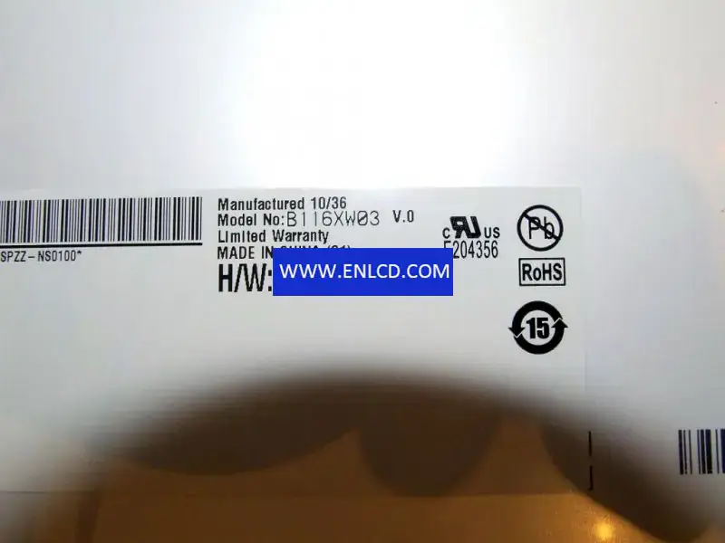 AUO B116XW03 V0 LCD panel