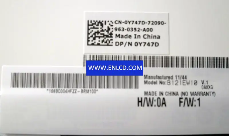 AUO B121EW10 V1 LCD面板