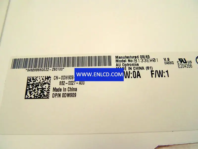 AUO B133EW01 V9 LCD面板