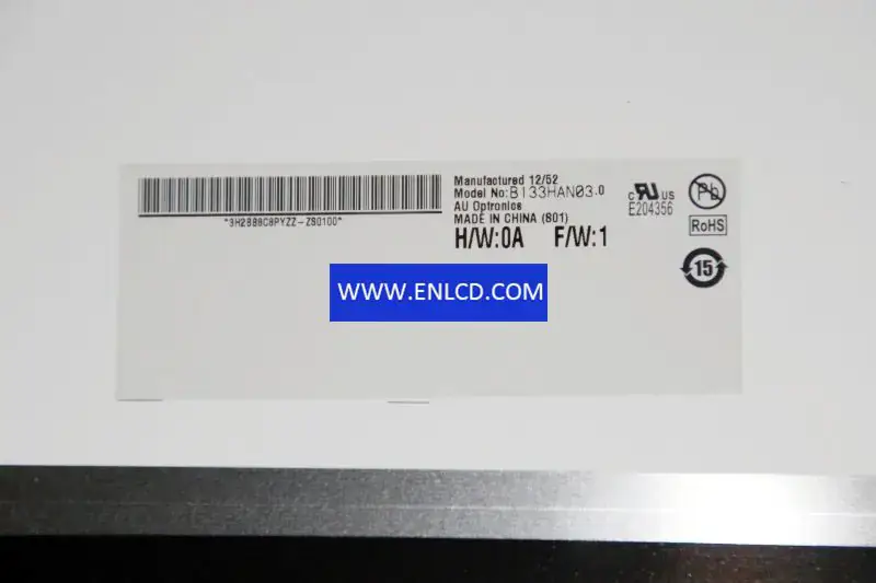 AUO B133HAN03.0 LCD panel replacement for Touch Panel
