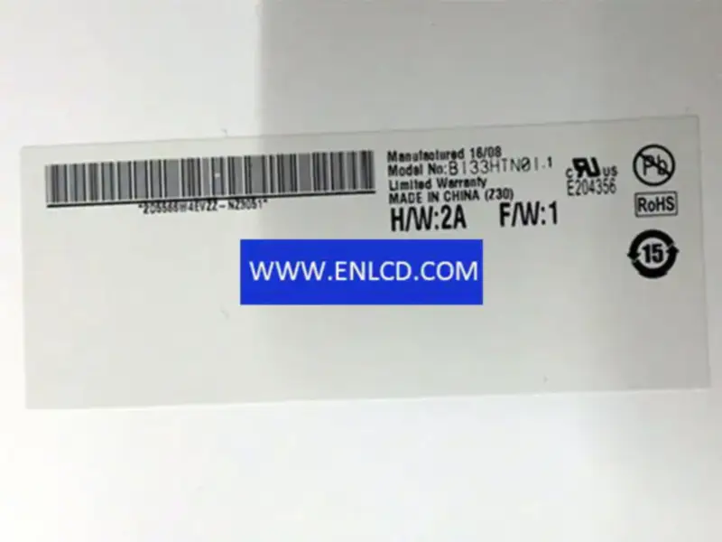 AUO B133HTN01.1 LCD panel