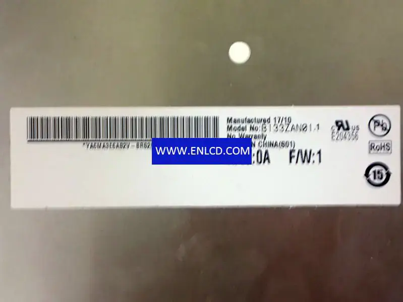 AUO B133ZAN01.1 LCD panel replacement for Laptop