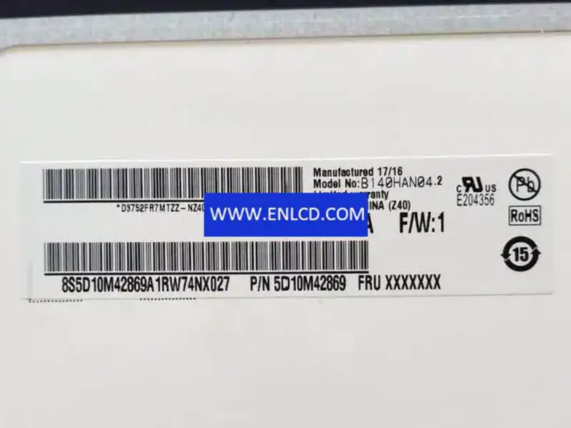 AUO B140HAN04.2 LCD panel for Laptop