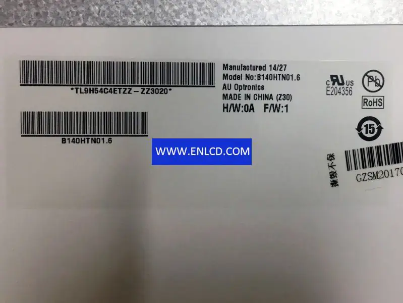 AUO B140HTN01.6 LCD panel