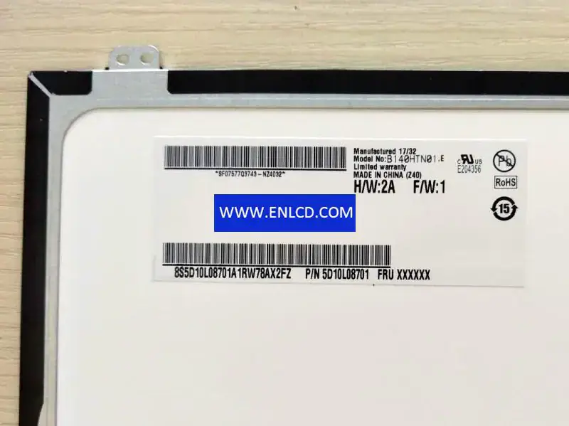 AUO B140HTN01.E HW2A LCD panel