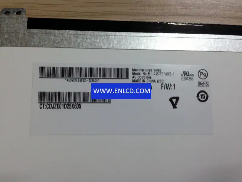 AUO B140RTN03.0 LCD panel