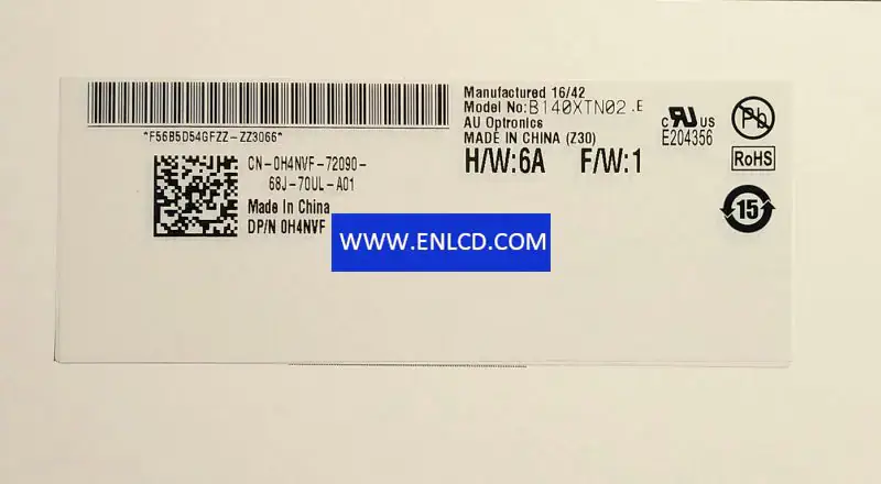 AUO B140XTN02.E LCD panel