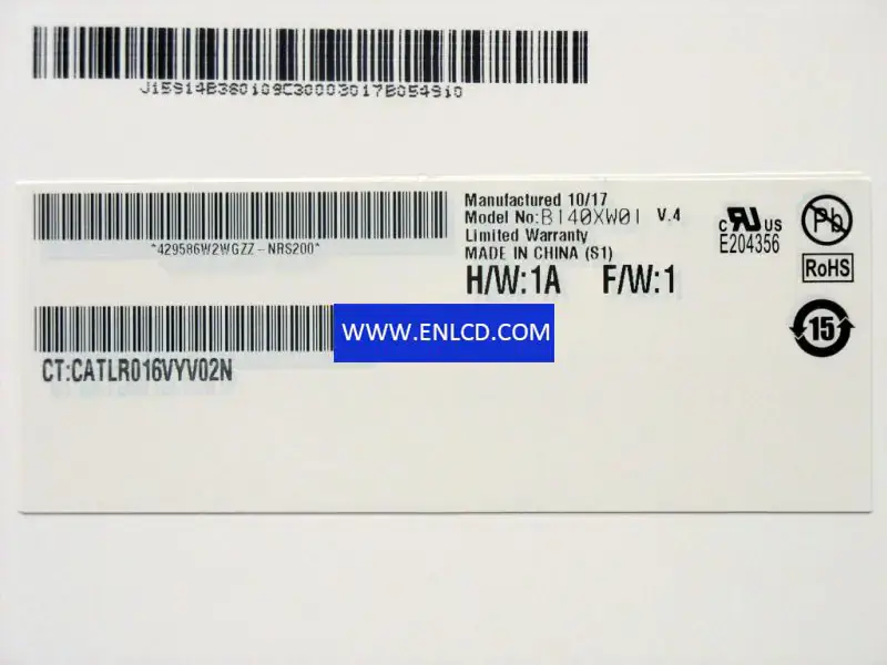 AUO B140XW01 V4 LCD panel