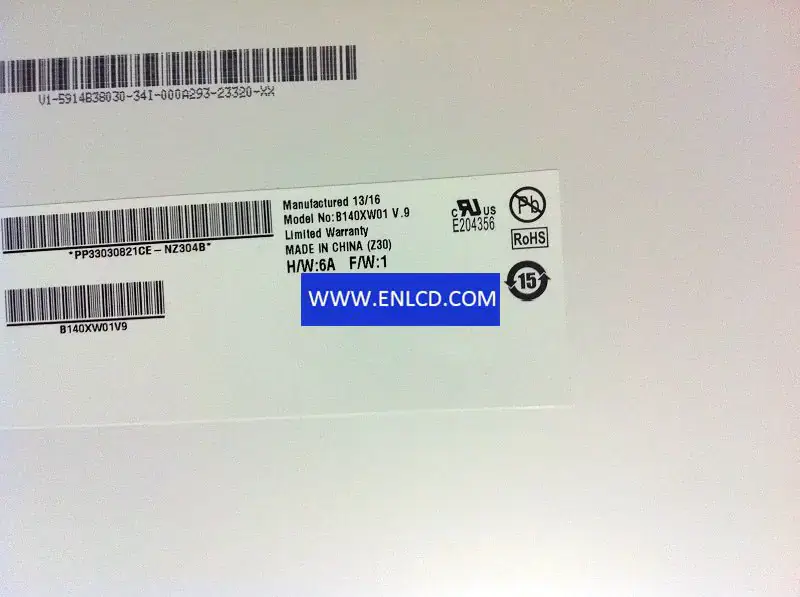 AUO B140XW01 V9 LCD panel