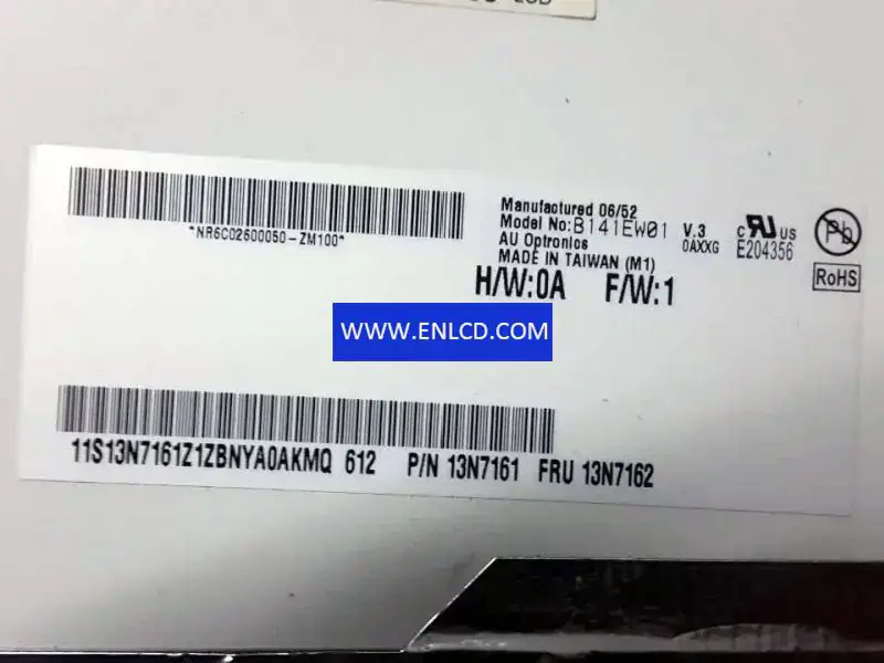 AUO B141EW01 V3 LCD面板