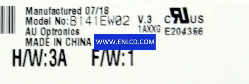 AUO B141EW02 V3 LCD面板