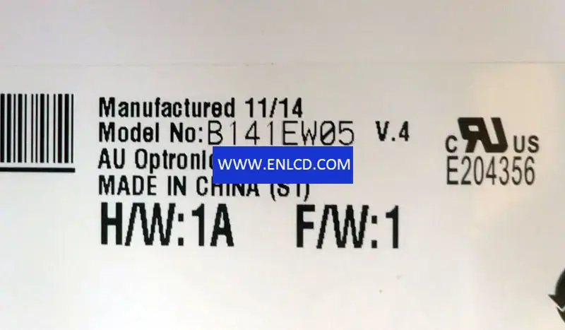 AUO B141EW05 V4 LCD-Panel