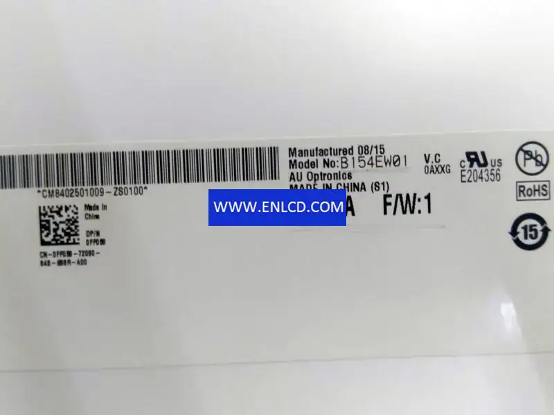 AUO B154EW01 VC LCD面板
