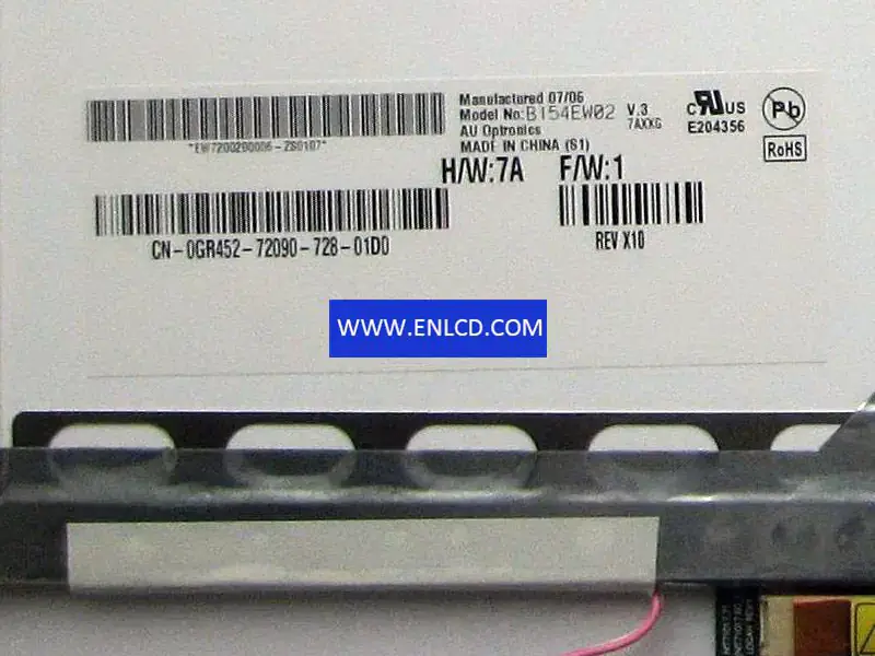 AUO B154EW02 V3 LCD面板