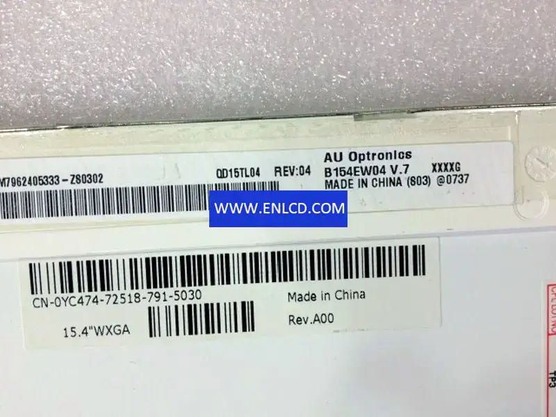 AUO B154EW04 V7 LCD面板
