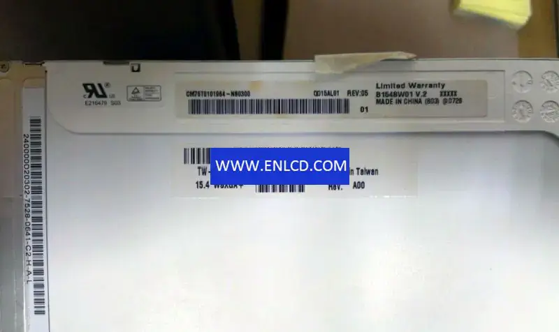 AUO B154SW01 V2 LCD面板