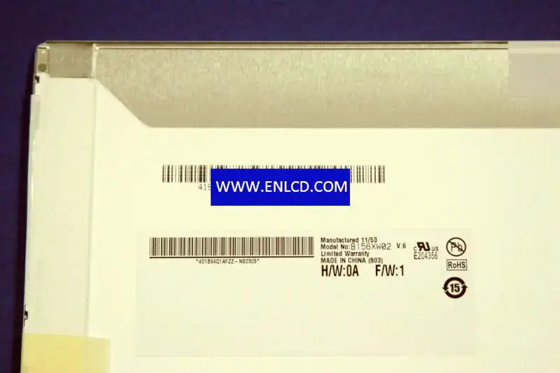 AUO B156XW02 V6 LCD panel for Laptop