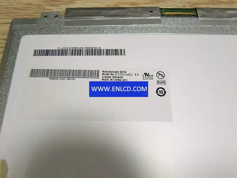 AUO B156XW03 V2 LCD-Panel