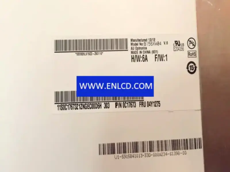 AUO B156XW04 V6 LCD panel