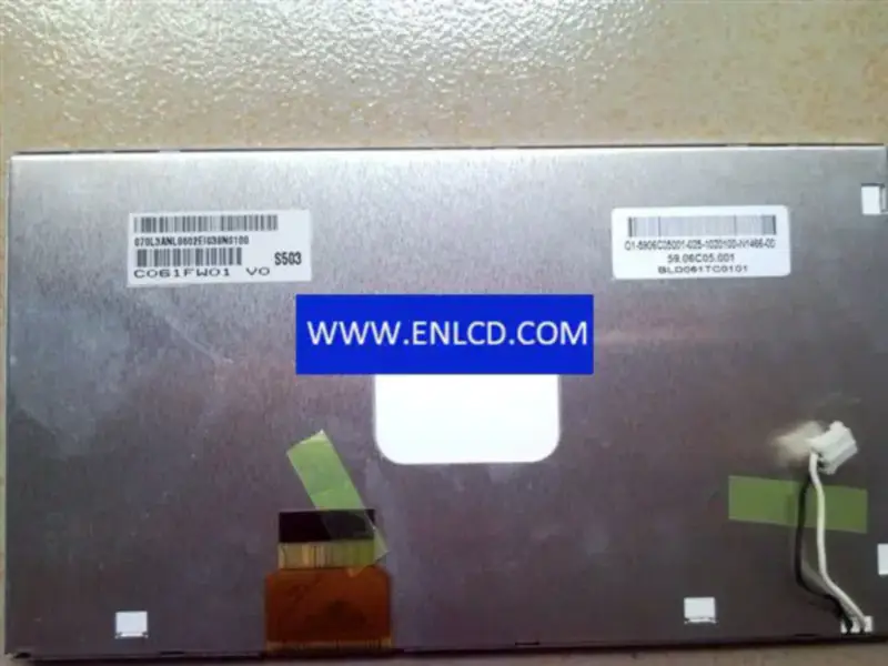 AUO C061FW01 V0 LCD panel Automotive Display