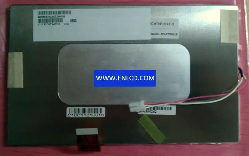 AUO C070FW01 V0 LCD panel Automotive Display