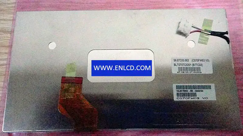 AUO C070FW03 V0 LCD panel Automotive Display